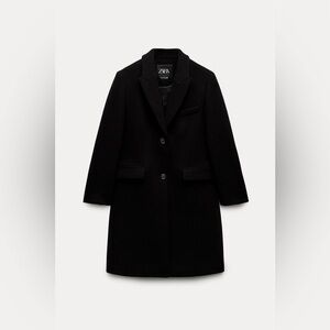 WOOL MENSWEAR-STYLE COAT ZW COLLECTION